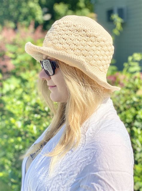 Breezy Beach Hat - Crochet Pattern ~ Crafty Kitty Crochet