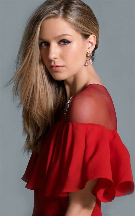 Melissa Benoist In Beautiful Red Dress 4K Ultra HD Mobile Wallpaper