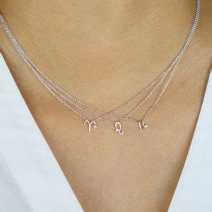 Gemini Zodiac Sign Diamond Necklace, Gemini Necklace, Gemini Pendant ...