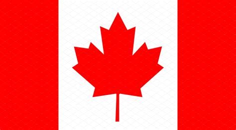 Canada Flag, Flag of Canada vector | Icons ~ Creative Market