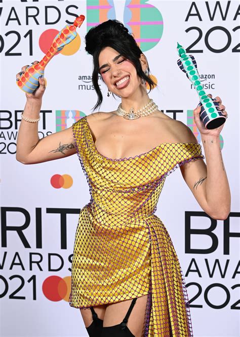 Dua Lipa 2021 Brit Awards 8 - Satiny.org