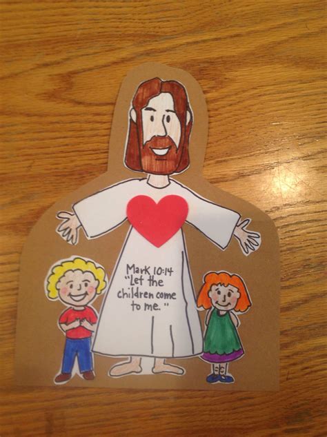 Jesus Loves Children Craft