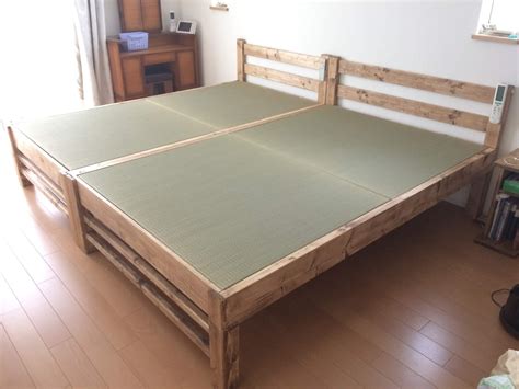 Handmade bed tatami - Japanese tatami mats and interior design