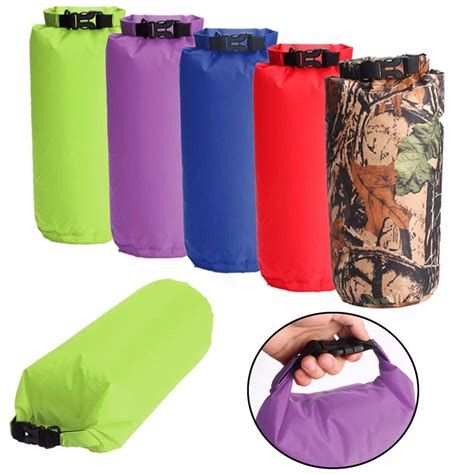 Portable 8L Waterproof Dry Bag Outdoor Storage Bag Compression Sack Kayaking Durable Camping ...