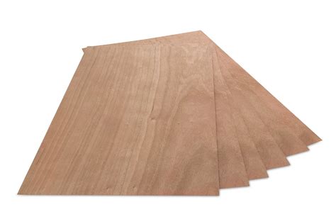 Buy WoodPress® Cherry Wood Veneer 6 Sheet Pack (100g) - 12cm x 26cm - Marquetry & Furniture ...