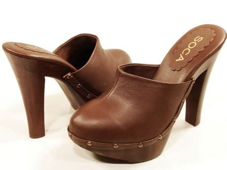 High heeled clogs - Natalie