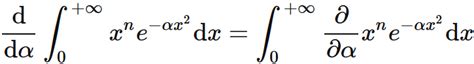 Gaussian Integral (formula and proof) - SEMATH INFO