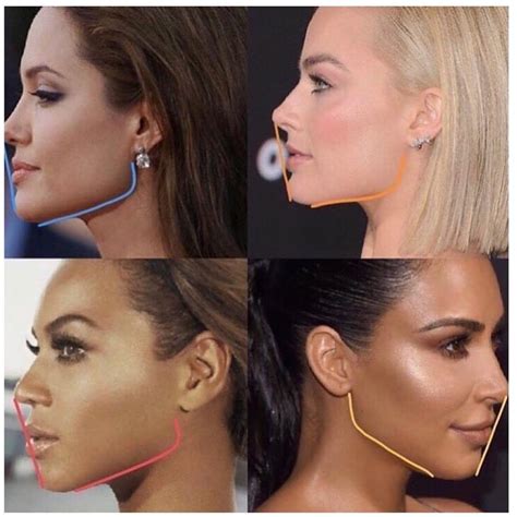 Who has the best side profile? ・・・ Jawline contouring makes all the difference in facial harmony ...