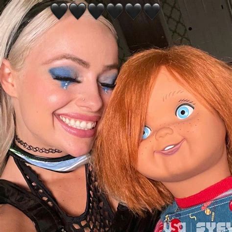 Liv Morgan and chucky 🖤🖤🖤🖤🖤💋💋💋💋💋💋💋💍💍💍💍💍 : r/wwe_network