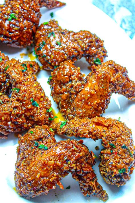 Spicy Honey-Garlic Wings – Creole Seoul, LLC