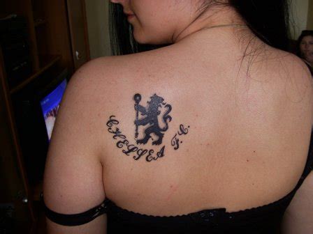 Chelsea FC tattoo ideas, designs, images, sleeve, arm, quotes & football!