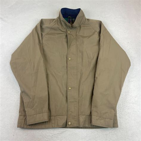 VINTAGE Field & Stream Jacket Mens Large Tall Beige G… - Gem