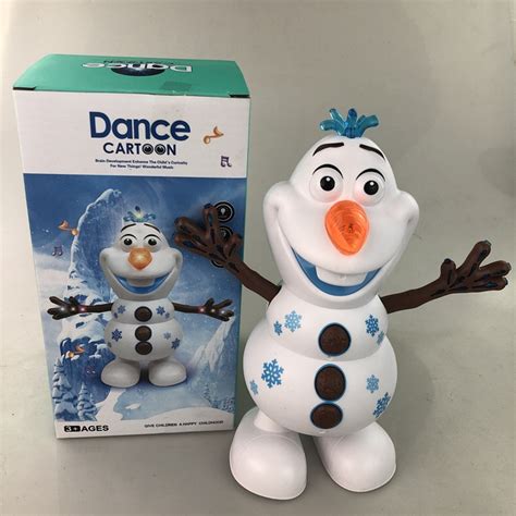 Olaf Dancing Toy With Led Music Flashlight - Funiyou