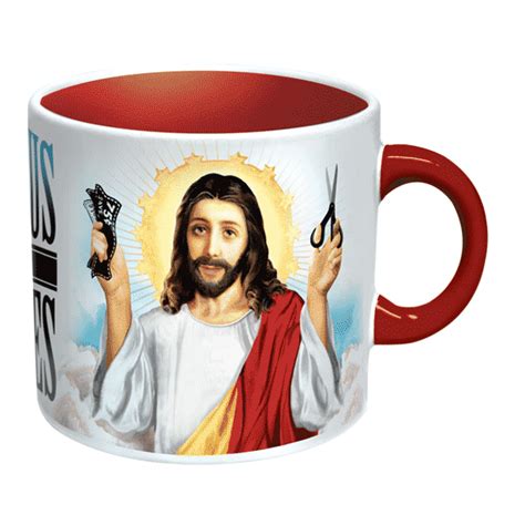 Jesus Shaves Mug from The Unemployed Philosophers Guild | Mugs, Funny coffee mugs, Jesus