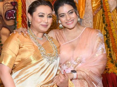 Rani Mukherjee And Kajol Cousins