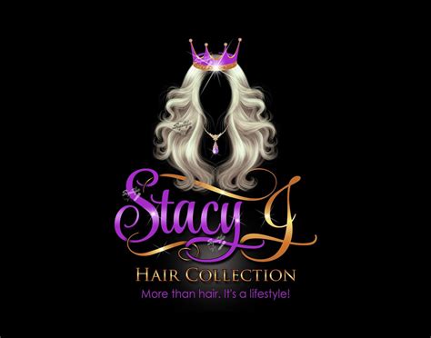 Hair Business Logo, Hair Business Branding, Virgin Wigs Logo, Hair Extension Logo Design, Hair ...