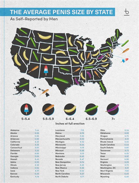 The Average Penis Size By State | Bespoke Surgical