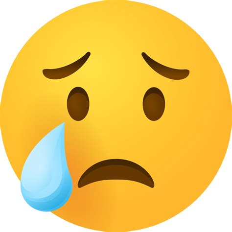 Sad Emoji Face