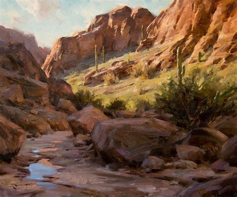 Mitch Baird | Landscape art, Desert painting, Western landscape