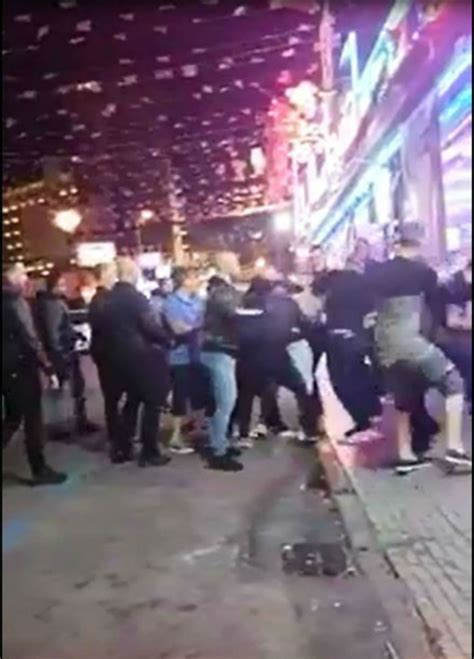 Brutal video shows "bouncers" fight drinkers outside Benidorm bar - a ...