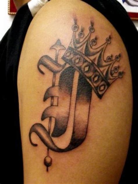 Letter J Tattoo With Crown | Lesmyl Scuisine