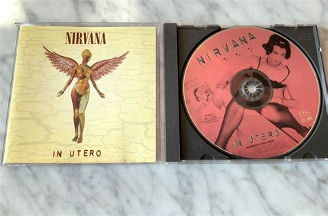 Nirvana In Utero CD 1993 DGC DGCD-24607 NO BARCODE Dave Grohl, Kurt Cobain | eBay