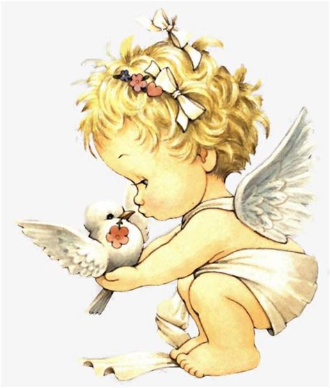 Cute Little Cartoon Girl | Angel art, Angel drawing, Angel pictures