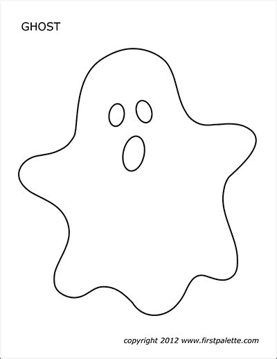 Halloween Ghosts Template