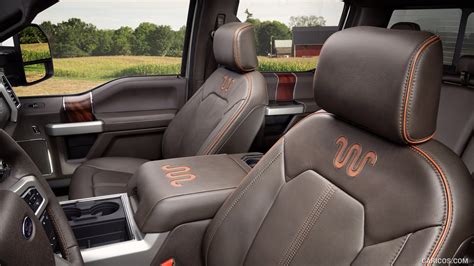 2017 Ford F-350 Super Duty King Ranch Crew Cab - Interior, Front Seats | HD Wallpaper #39