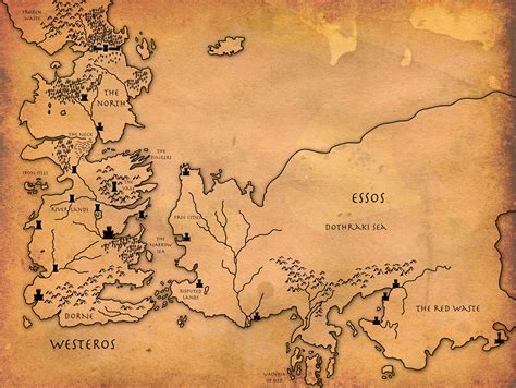 Game of Thrones map. Fairly large photo. Print it out and use it for your Medieval Halloween ...