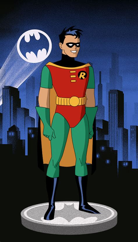 BTAS - Robin by DCAUniverse on DeviantArt in 2020 | Batman poster, Batman comics, Batman and ...