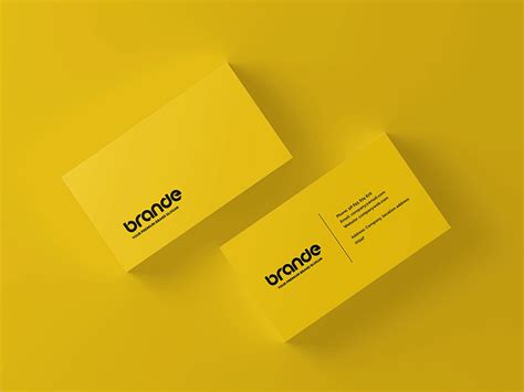 Logo Mockup Business Card - cybergiftcenter