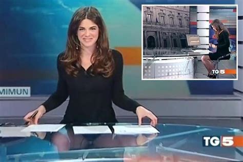 Presenter gives viewers an eyeful on live TV after forgetting she's ...