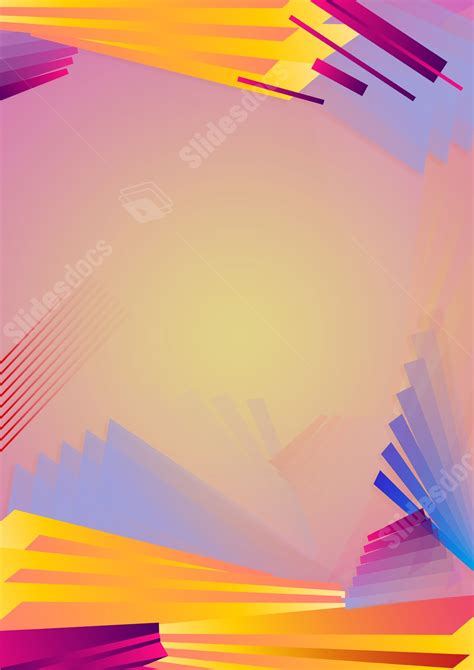 Abstract Geometric Business Designs Page Border Background Word ...