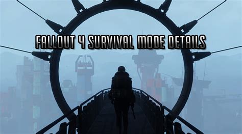 Fallout 4 Survival Mode Details