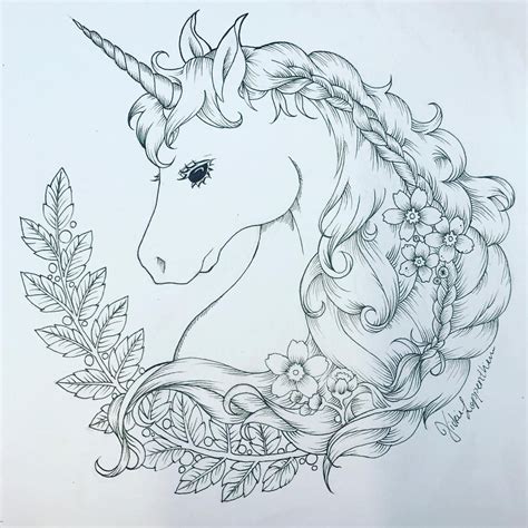 art artist doodle drawing zentangle illustration sketch painting doodledrawing unicorn u ...