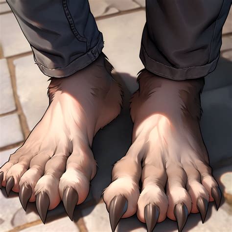 Werewolf Feet by ChrisD19 on DeviantArt