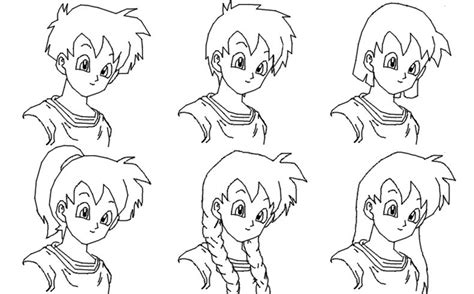 DBZ: Hair Practice by Tails212 on DeviantArt