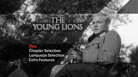 The Young Lions (1958) – DVD Menus