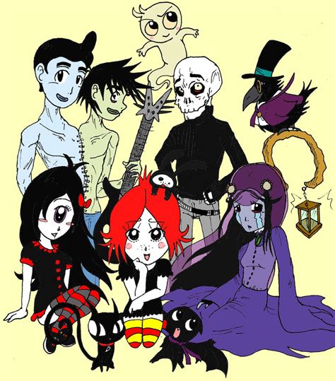 Ruby Gloom Cast ~COLOUR~ by Jeremy-Mendoza on DeviantArt