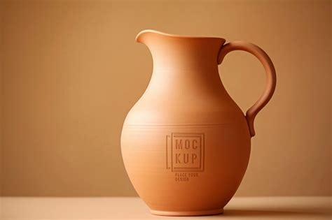Premium PSD | Ceramic pottery mockup design