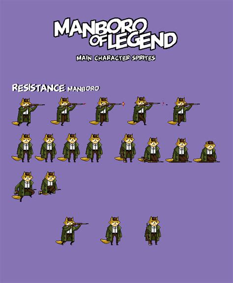 Manboro of Legend mobile running action game by 608 factory #pixel #game #sprite #manboro Action ...