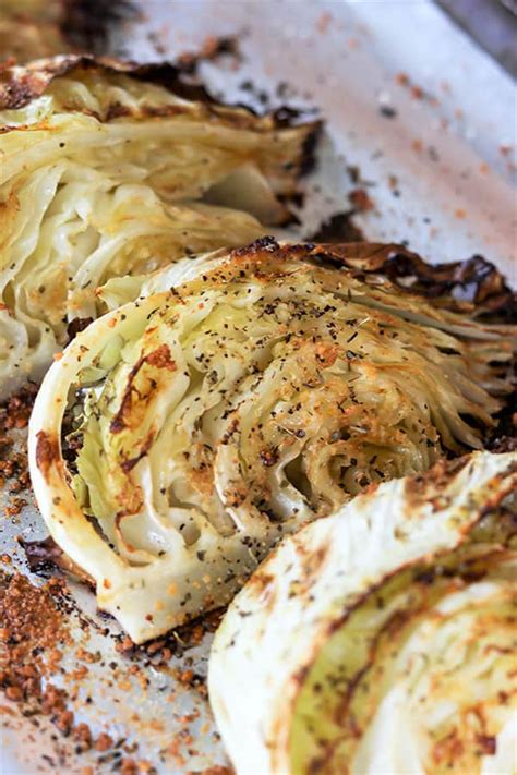 Italian Roasted Cabbage Slices Keto Cabbage Recipe| Seeking Good Eats | Recipe | Roasted cabbage ...