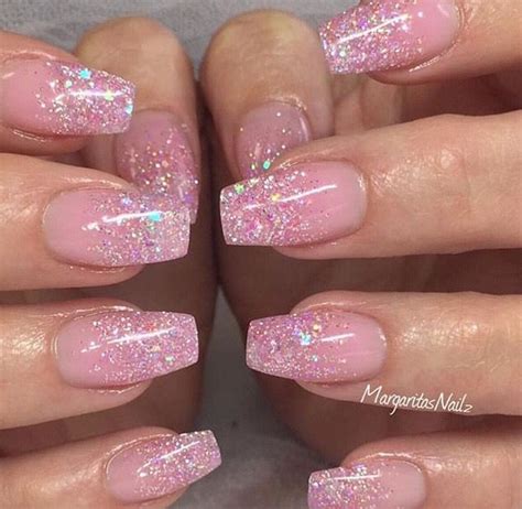 Ombre Pink Glitter Nails: Sparkle Up Your Look Like Never Before!