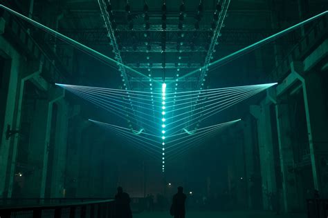 Kraftwerk Berlin, Germany, February 2016. Photo by Robert Henke | Stage lighting design, Stage ...
