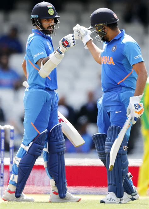 World Cup 2019: Rohit Sharma and Shikhar Dhawan Partnership Against ...