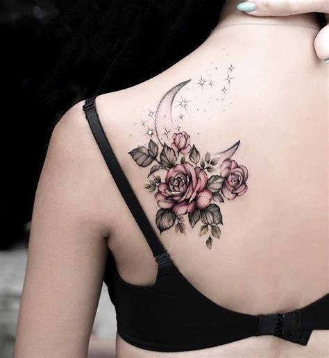 Rose Tattoos For Women On Back