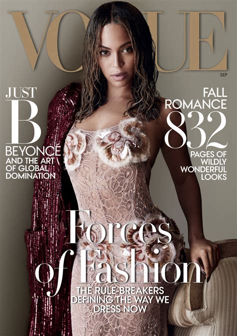 Beyonce - Vogue Magazine September 2015 Cover and Photos • CelebMafia