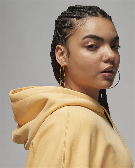 Jordan Brooklyn Women's Fleece Pullover Hoodie. Nike NL