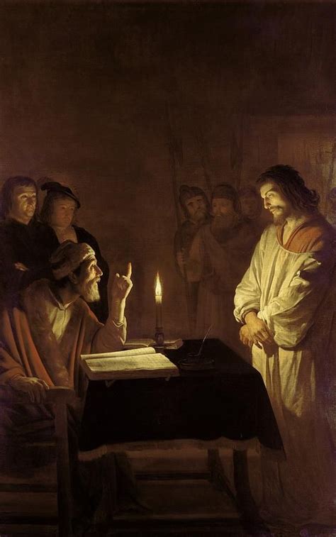 Christ before the High Priest by Gerrit van Honthorst | High priest, Biblical art, Jesus pictures